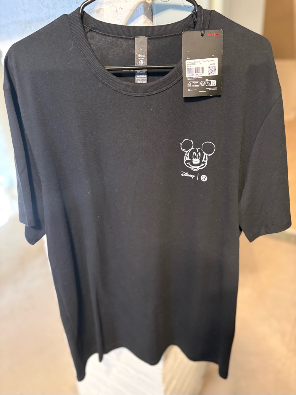 Disney x Lululemon Black Mickey Graphic Tee